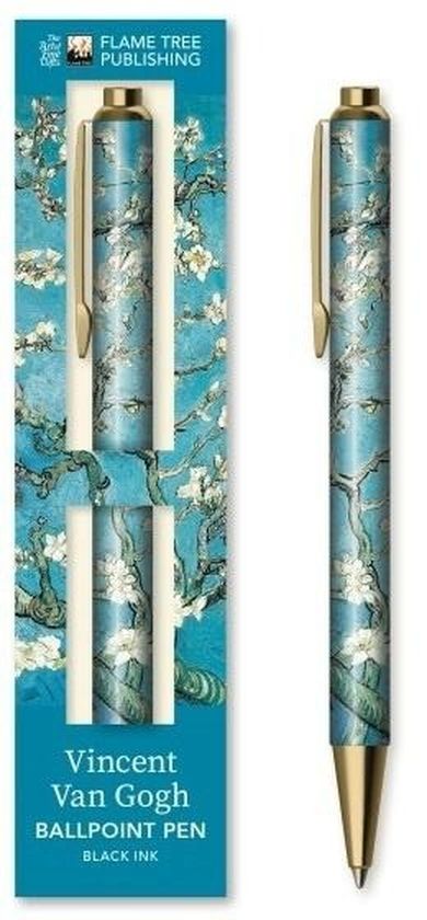 Flame Tree, długopis w pudełku, Kwitnący migdałowiec van Gogh