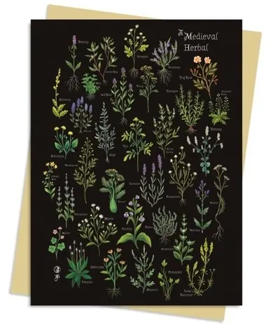 Flame Tree, karnet B6, Średniowieczny zielnik