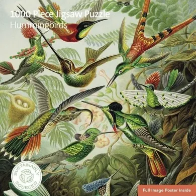 Flame Tree, Kolibry V&A, puzzle, 1000 elementów