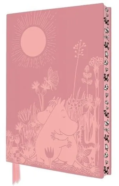 Flame Tree, Muminki, notatnik A5, 176 stron, linia, Miłość