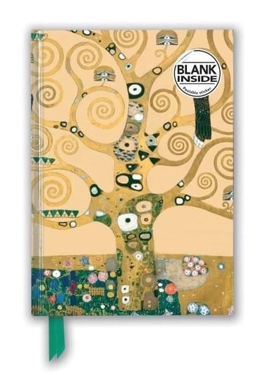 Flame Tree, notatnik A5, gładki, Drzewo Życia Gustav Klimt, 1 szt.