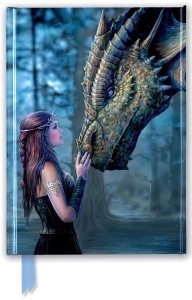 Flame Tree, notatnik A5, linia, Dawno dawno temu Anne Stokes, 1 szt.