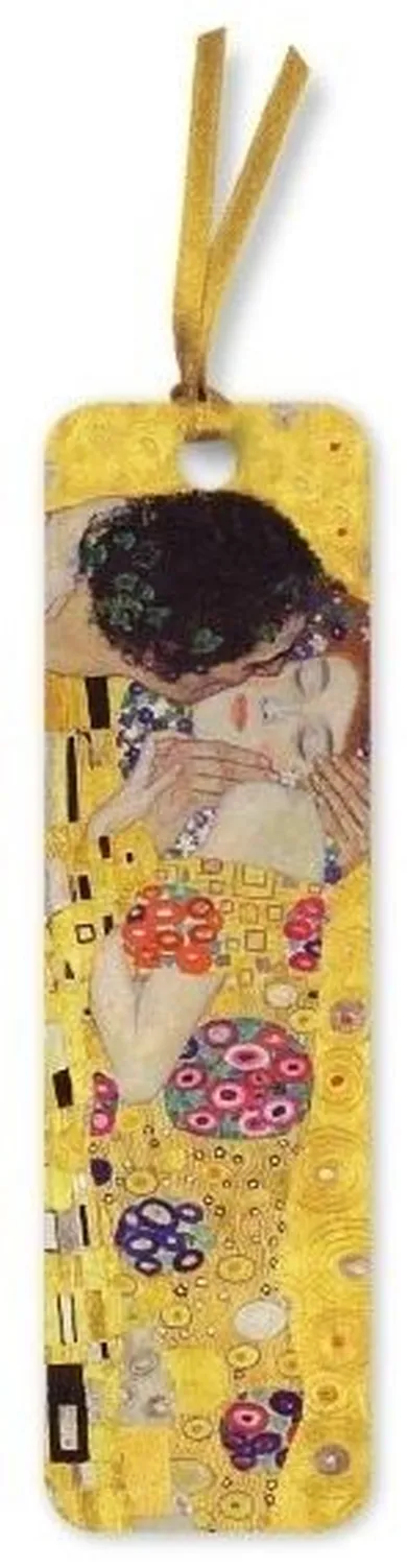 Flame Tree, zakładka do książki, Pocałunek Gustav Klimt