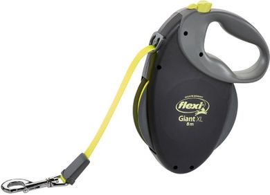 Flexi Giant Neon, smycz taśmowa, rozmiar XL, 8m