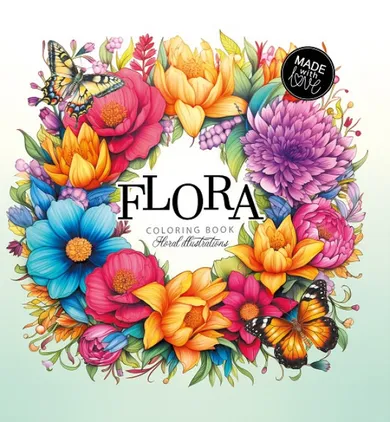 Flora Kwiaty. Kolorowanka 160-160