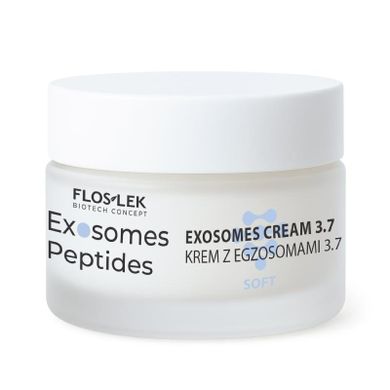 Floslek, Exosomes Peptides, krem z egzosomami 3.7 spłycający zmarszczki SOFT, 50 ml
