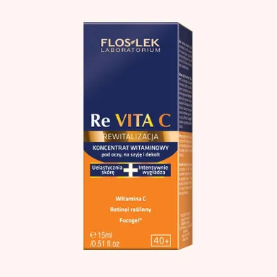 Floslek, ReVita C, koncentrat pod oczy, 15 ml