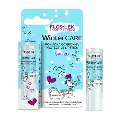 Floslek winter care zimowa pomadka ochronna do ust spf20 1szt.