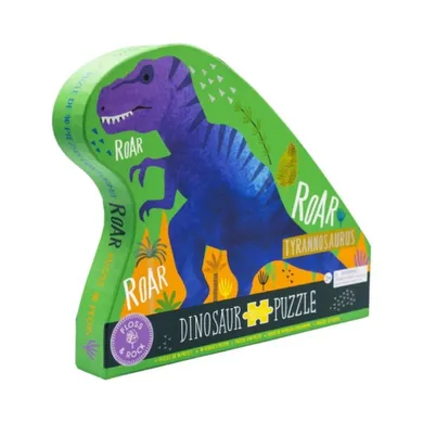 Floss & Rock, Dinozaury, puzzle, 40 elementów