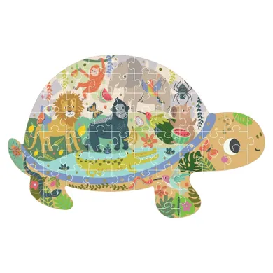 Floss & Rock, Dżungla, puzzle, 60 elementów