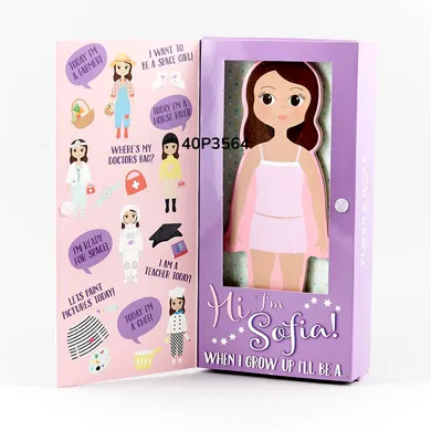 Floss & Rock, Lalka Sofia, magnetyczna ubieranka
