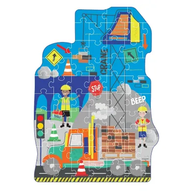 Floss & Rock, Na budowie, puzzle, 60 elementów