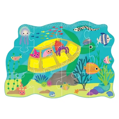 Floss & Rock, Ocean, puzzle, 12 elementów