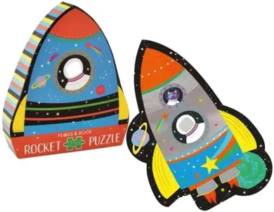 Floss & Rock, Rakieta, puzzle, 12 elementów