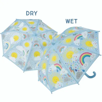 Floss & Rock, Słoneczko i Chmurki, parasolka zmieniająca kolory