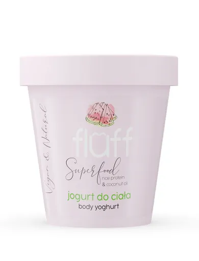 Fluff, Body Yoghurt, jogurt do ciała, soczysty arbuz 180 ml