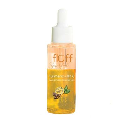 Fluff, Two-Phase Face Serum, booster dwufazowy do twarzy z witaminą C, 40 ml