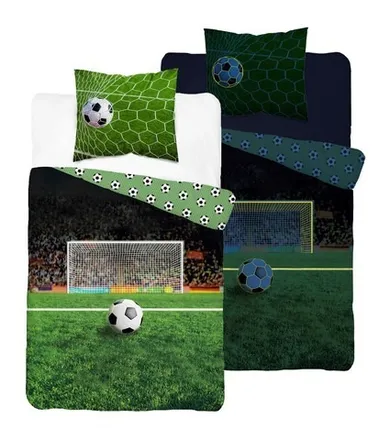 Football, 2-częściowy komplet pościeli fluorescencyjnej, 140-200 cm