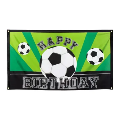 Football Happy Birthday, banner