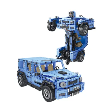 Forange, Engine-Morph, samochód 2w1, klocki konstrukcyjne, 968 elementów