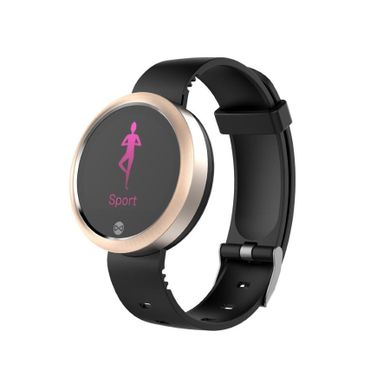 Forever, Smart Bracelet SB-310 V2, opaska sportowa, różowe-złoto