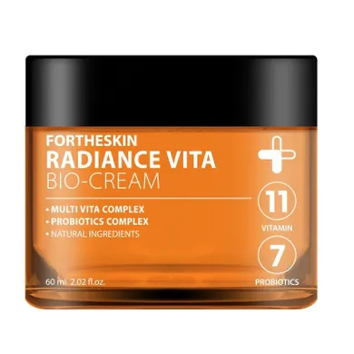 Fortheskin, Radiance Vita, rozjaśniający krem do twarzy z witaminami, 60 ml