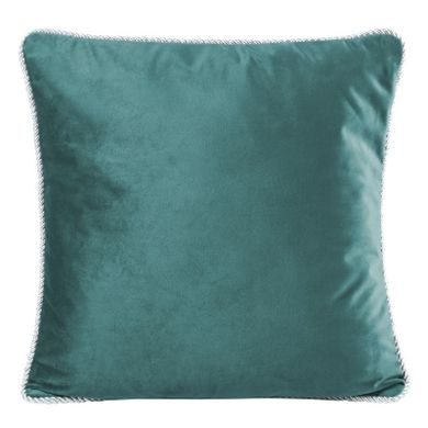 Fotyn, poszewka welwetowa ze srebrnym nadrukiem i sznurem, 45-45 cm