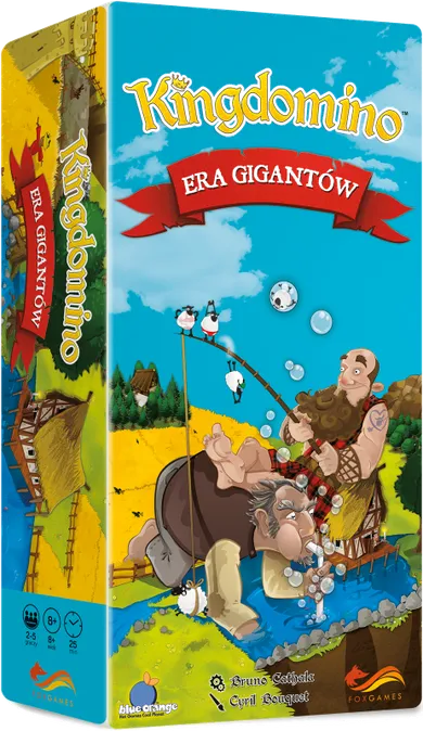 FoxGames, Kingdomino - Era Gigantów, gra planszowa, dodatek