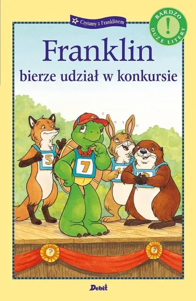 Franklin bierze udział w konkursie. Czytamy z Franklinem