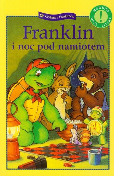 Franklin i noc pod namiotem. Bardzo duże litery