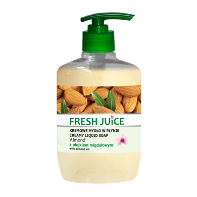 Fresh Juice, kremowe mydło w płynie, almond z olejkiem migdałowym, 460 ml