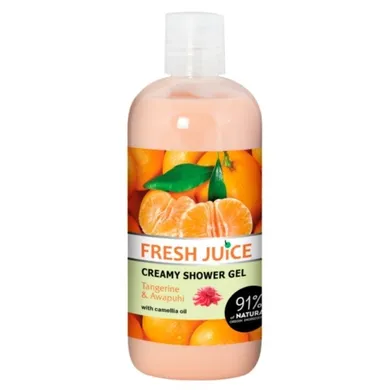 Fresh Juice, kremowy żel pod prysznic, mandarynka, 500 ml