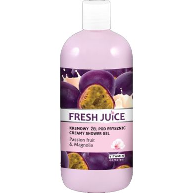 Fresh Juice, kremowy żel pod prysznic, passion fruit i magnolia, 500 ml