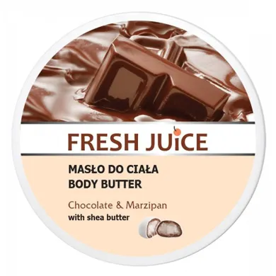 Fresh Juice, masło do ciała, chocolate i marcepan, 225 ml