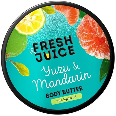 Fresh juice, masło do ciała, yuzu i mandarynka, 200 ml