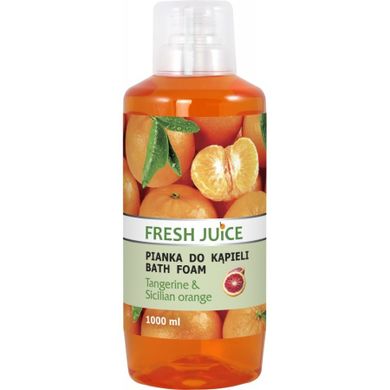 Fresh Juice, pianka do kąpieli, Tangerine & Sicilian Orange, 1000 ml