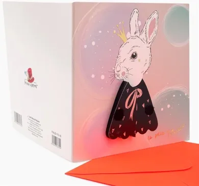 Fresh, karnet kwadrat FW-20-113-16 harmonijka Królik