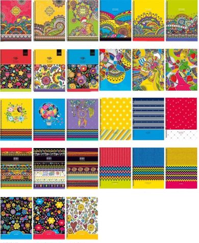 Fresh, kołonotatnik ozdobny, kratka, 1 szt.