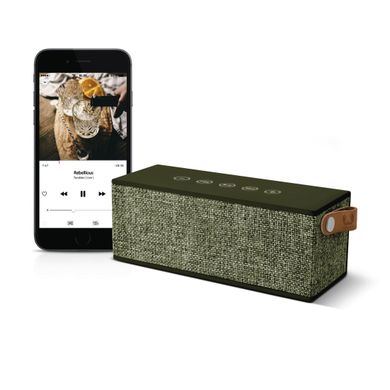 Fresh 'n Rebel, Rockbox Brick Fabriq Edition, głośnik bluetooth, army