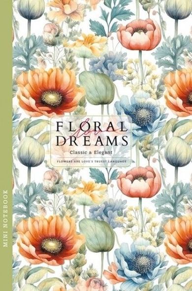 Fresh, notatnik, 105-165, 48 kartek, linia, kwiaty, 1 szt.