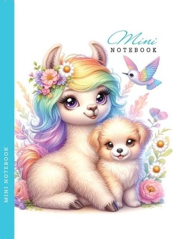 Fresh, notatnik, 48 kartek, gładki, lama i piesek, 128-165 cm, 1 szt.