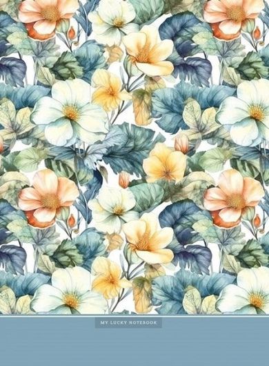 Fresh, notatnik, 48 kartek, kratka, kwiaty, 1 szt.