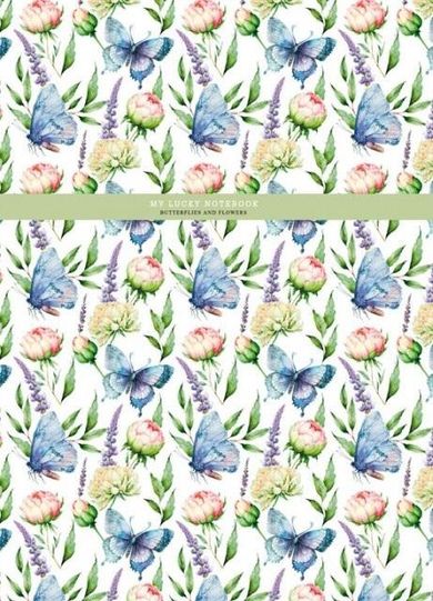 Fresh, notatnik, 48 kartek, kratka, kwiaty i motyle, 1 szt.