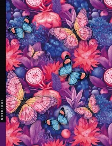 Fresh, notatnik, 48 kartek, linia, motyle, 1 szt.