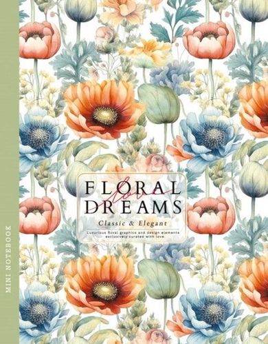 Fresh, notatnik, 64 kartki, linia, kwiaty, 1 szt.