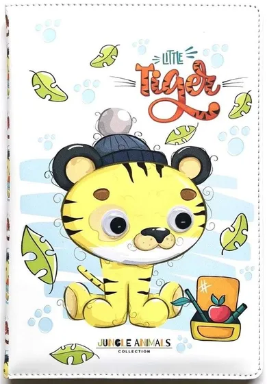 Fresh, notatnik dziecięcy, A5, 64 kartki, gładki, Oczy tygrys, 1 szt.