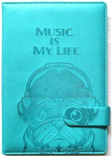 Fresh, notatnik dziecięcy, A5, 64 kartki, gładki, Pies buldog, 1 szt.