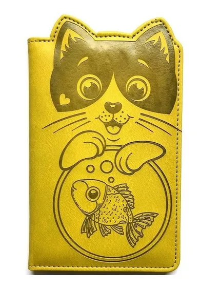 Fresh, notatnik dziecięcy, A6, 64 kartki, gładki, Kotek z rybką, 1 szt.