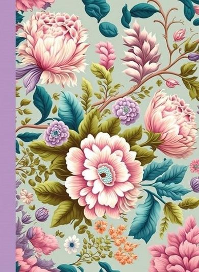 Fresh, notatnik ozdobny, 105-148, 48 kartek, kratka, flora, 1 szt.