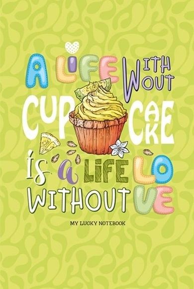 Fresh, notatnik ozdobny, 128-165, 64 kartki, linia, Muffinka, 1 szt.